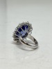 18K Gold Sapphire & Diamond Ring (Dayton, NJ) - 6