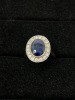 14K Gold Sapphire & Diamond Ring (Dayton, NJ) - 2