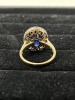 14K Gold Sapphire & Diamond Ring (Dayton, NJ) - 4