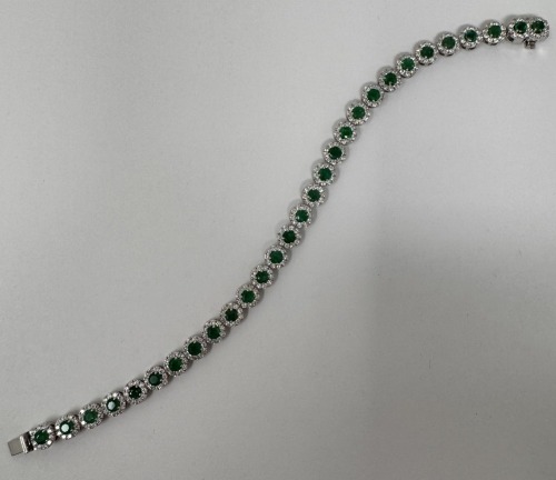 (2) Gold & Diamond Necklaces (Dayton, NJ)