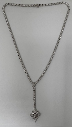 14K Gold & Diamond Necklace (Dayton, NJ)