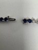 18K Gold Sapphire & Diamond Necklace (Dayton, NJ) - 4