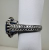 Platinum Diamond & Sapphire Ring (Dayton, NJ) - 2
