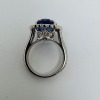 Platinum Diamond & Sapphire Ring (Dayton, NJ) - 4