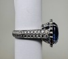 Platinum Diamond & Sapphire Ring (Dayton, NJ) - 6
