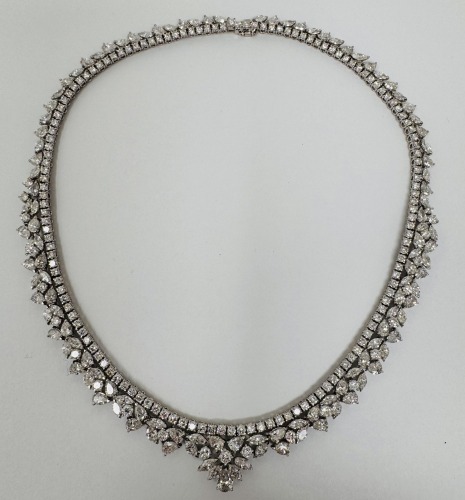 18K Gold & Diamond Necklace (Dayton, NJ)