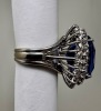 18K Gold Diamond & Sapphire Ring (Dayton, NJ) - 2