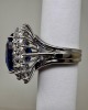 18K Gold Diamond & Sapphire Ring (Dayton, NJ) - 3