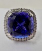 18K Gold Tanzanite & Diamond Ring (Dayton, NJ) - 6