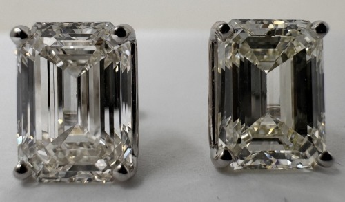 Platinum & Diamond Earrings (Dayton, NJ)