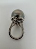18K Gold Tahitian Pearl & Diamond Ring (Dayton, NJ) - 5