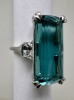 18K Gold Tourmaline & Diamond Ring (Dayton, NJ) - 2