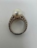 18K Gold Pearl & Diamond Ring (Dayton, NJ) - 5