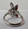 Platinum Ruby & Diamond Ring (Dayton, NJ) - 2