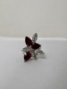 Platinum Ruby & Diamond Ring (Dayton, NJ) - 4