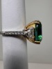 Platinum Emerald & Diamond Ring (Dayton, NJ) - 4