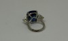 Platinum Sapphire & Diamond Ring (Dayton, NJ) - 2