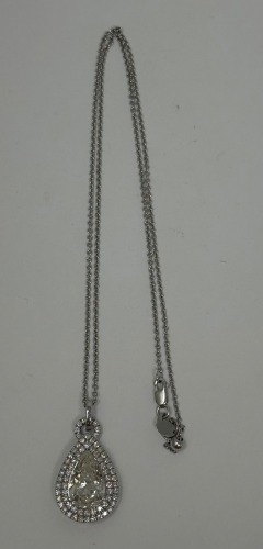 14K Gold Chain & Diamond Pendant (Dayton, NJ)