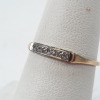 14K Gold Ring w/ Diamond Accents - 2