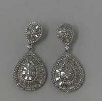 18K Gold & Diamond Earrings (Dayton, NJ)