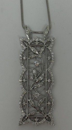 18K Gold Chain & Diamond Pendant (Dayton, NJ)