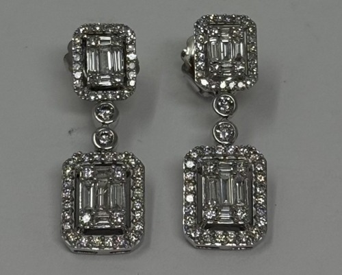 14K Gold & Diamond Earrings (Dayton, NJ)