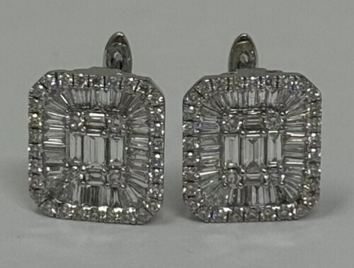 18K Gold & Diamond Earrings (Dayton, NJ)