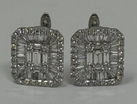 18K Gold & Diamond Earrings (Dayton, NJ)