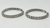 14K Gold & Diamond Hoop Earrings (Dayton, NJ)