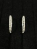 14K Gold & Diamond Hoop Earrings (Dayton, NJ) - 3