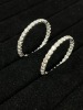 14K Gold & Diamond Hoop Earrings (Dayton, NJ) - 4
