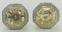 18K Gold & Diamond Earrings (Dayton, NJ)