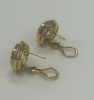 18K Gold & Diamond Earrings (Dayton, NJ) - 2