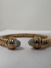 18K Gold & Diamond Cable Cuff Bracelet (Dayton, NJ) - 2
