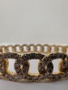 14K Gold & Diamond Bangle Baracelt (Dayton, NJ) - 2