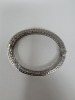 18K Gold & Diamond Bangle Bracelet (Dayton, NJ) - 5
