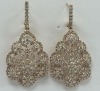 18K Gold Diamond Earrings (Dayton, NJ)