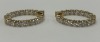 14K Gold Diamond Hoop Earrings (Dayton, NJ)