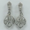 18K Gold Diamond Earrings (Dayton, NJ)