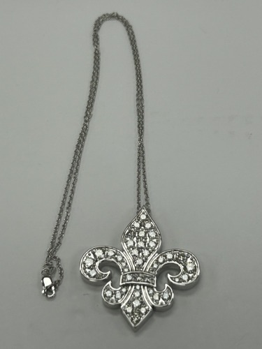 Gold Diamond Necklace (Dayton, NJ)