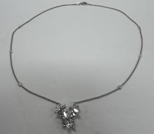 18K Gold DIamond Necklace (Dayton, NJ)