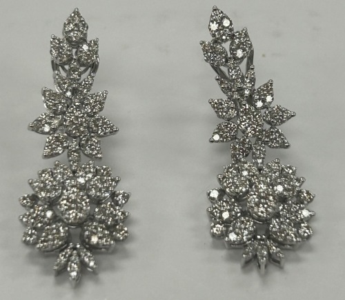 14K Gold Diamond Earrings (Dayton, NJ)