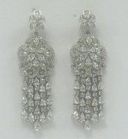 18K Gold Diamond Earrings (Dayton, NJ)