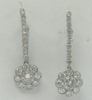 Platinum Diamond Earrings (Dayton, NJ)