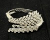 18K Gold Diamond Hinged Bangle Bracelet (Dayton, NJ)