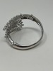 18K Gold Diamond Hinged Bangle Bracelet (Dayton, NJ) - 4