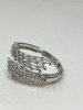 18K Gold Diamond Hinged Bangle Bracelet (Dayton, NJ) - 5