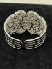 18K Gold Diamond Hinged Bangle Bracelet (Dayton, NJ) - 3