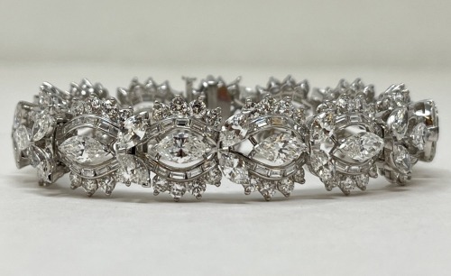 Platinum Diamond Bracelet (Dayton, NJ)