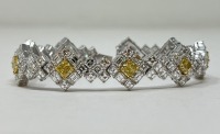 18K Gold Diamond Bracelet (Dayton, NJ)